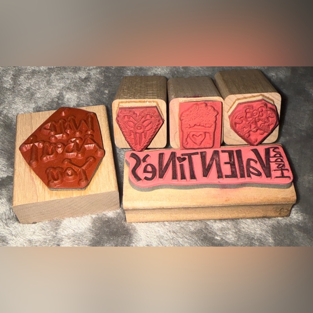 Valentine’s Stamp Set - Picture 2 of 2